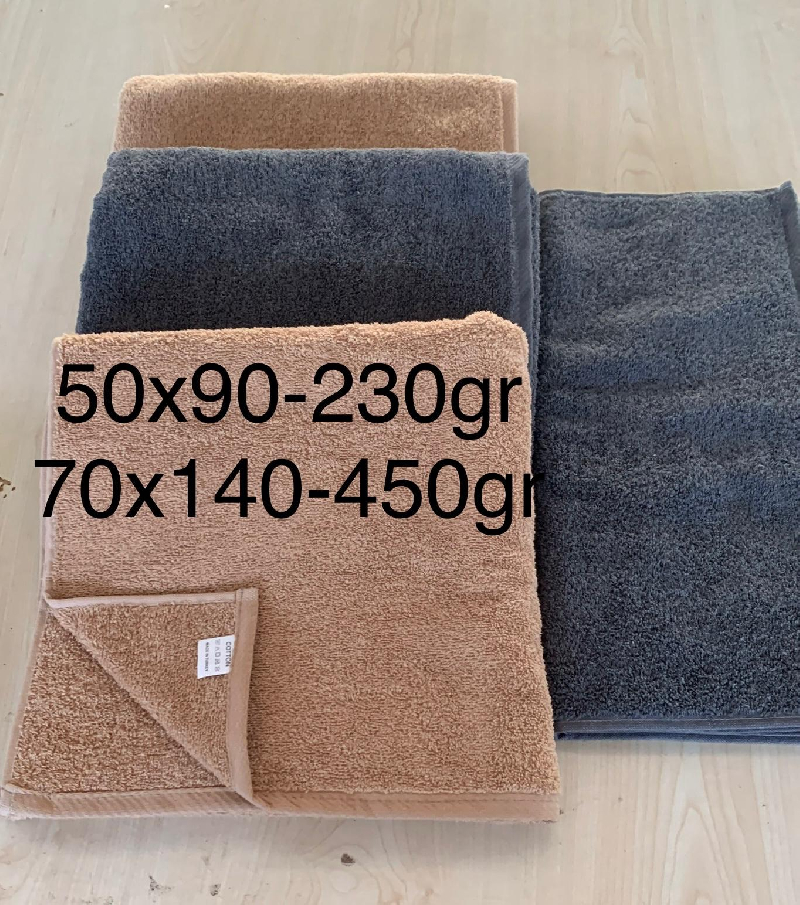 90X150 650 GR+- KAPPUCİNO RENK YUMUŞAK DOKULU HAVLU