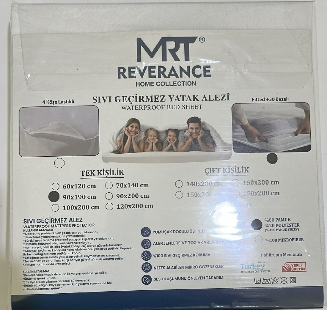 POLYESTER FİTTED ALEZ 90X200+30